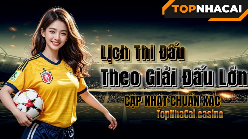 Top nhà cái uy tín - Cập Nhật Lịch Thi Đấu Theo Giải Đấu Lớn