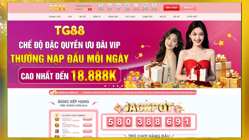 Top nhà cái uy tín TG88 – Nhà Cái Uy Tín Với Thể Thao & Casino Song Song